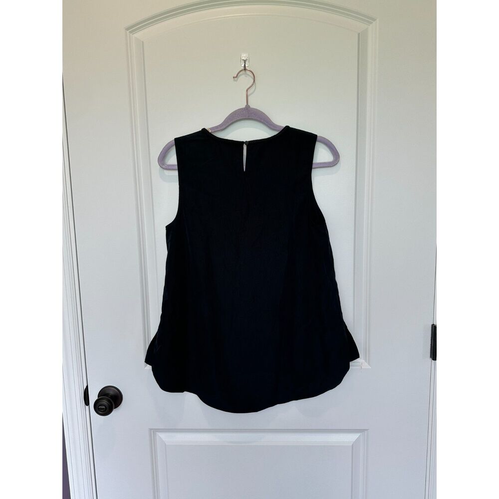 NWT Soft Surroundings Dayla Tank Black Size Small